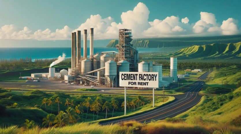 Hawaii Cement Factory for rent