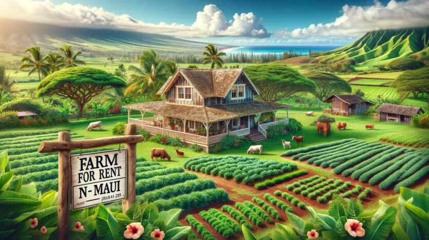 Farm for rent in Maui